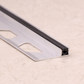 Алюминиевый профиль с резиновой вставкой под Т-образный профиль ПТО-5